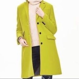 Banana Republic coat (lime green)